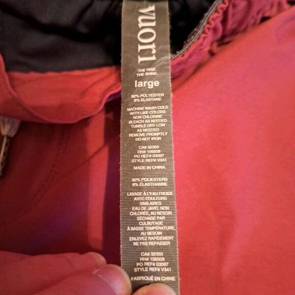 Vuori Trail Short The Rise The Shine Clay Red Men's Athletic Shorts Size Large - Picture 9 of 13